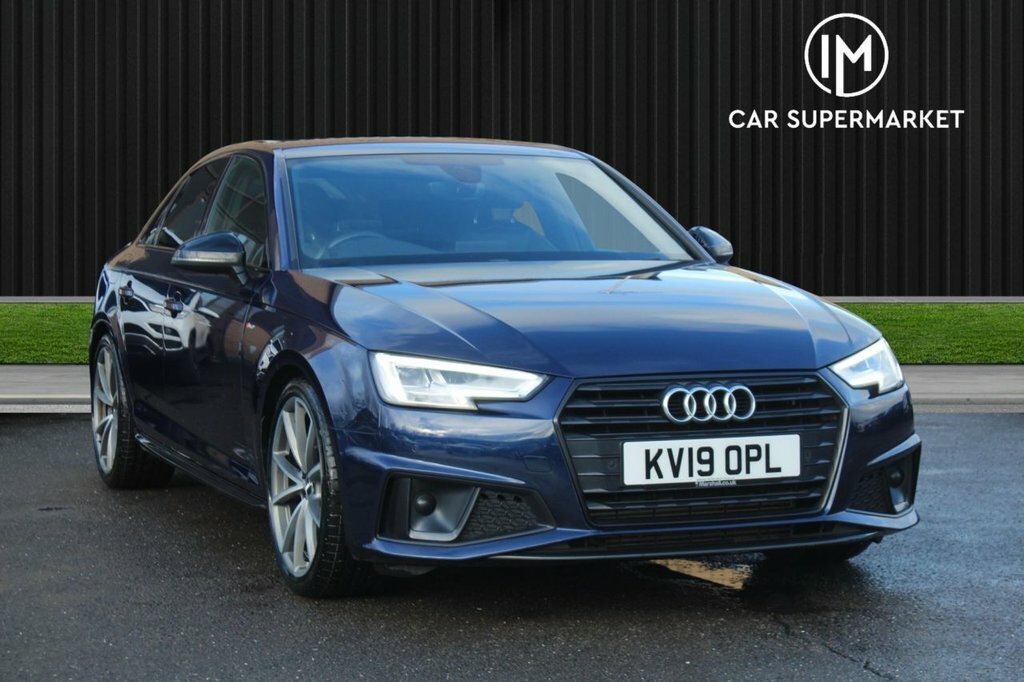 Audi A4 2L Black Edition KV19OPL Blue #4