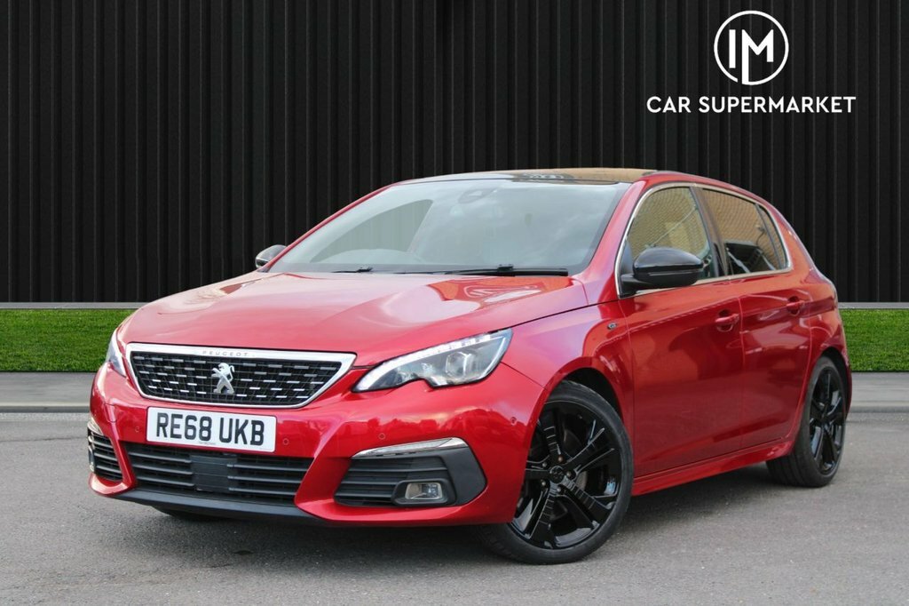 Peugeot 308 2L Gt RE68UKB Red #2