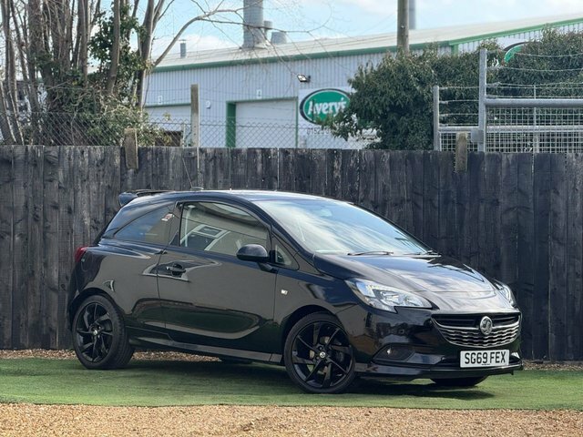 Vauxhall Corsa 1.4I Sri VX Line Nav Black Hatchback Ma SG69FEX Black #5