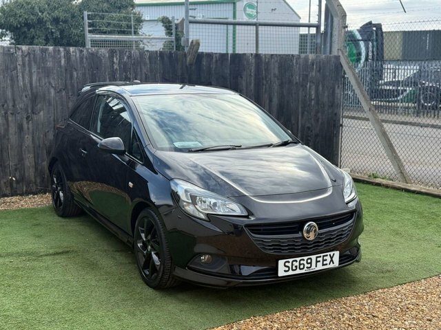 Vauxhall Corsa 1.4I Sri VX Line Nav Black Hatchback Ma SG69FEX Black #2