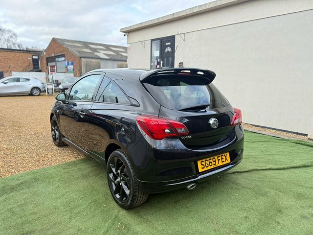 Vauxhall Corsa 1.4I Sri VX Line Nav Black Hatchback Ma SG69FEX Black #3