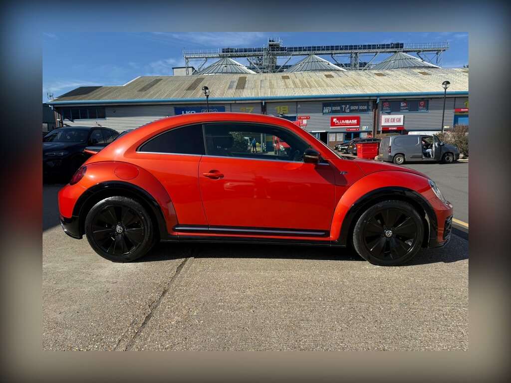 Volkswagen Beetle 2.0 Tdi R-line Hatchback Dsg Euro 6 S Orange #2