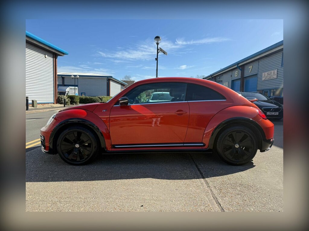 Volkswagen Beetle 2.0 Tdi R-line Hatchback Dsg Euro 6 S Orange #5