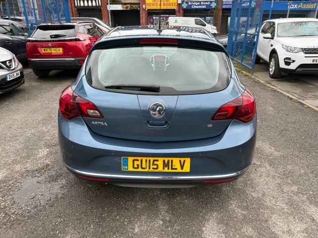 Vauxhall Astra 2015 1.6 16V Sri Hatchback Euro 5 GU15MLV Blue #4