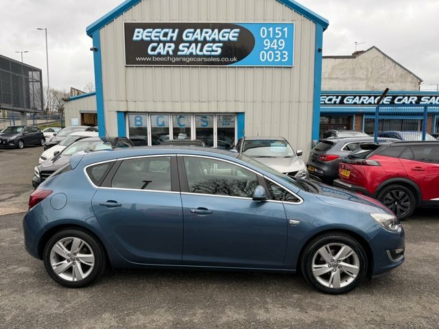 Vauxhall Astra 2015 1.6 16V Sri Hatchback Euro 5 GU15MLV Blue #2