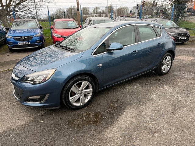 Vauxhall Astra 2015 1.6 16V Sri Hatchback Euro 5 GU15MLV Blue #6