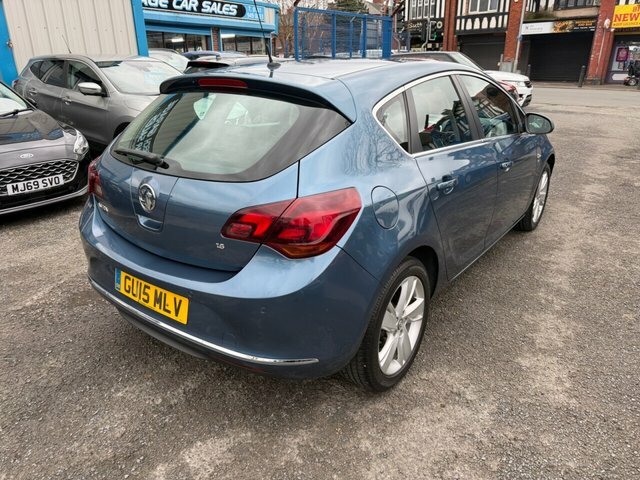 Vauxhall Astra 2015 1.6 16V Sri Hatchback Euro 5 GU15MLV Blue #3