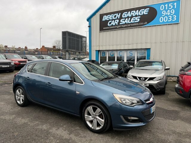 Vauxhall Astra 2015 1.6 16V Sri Hatchback Euro 5 Blue