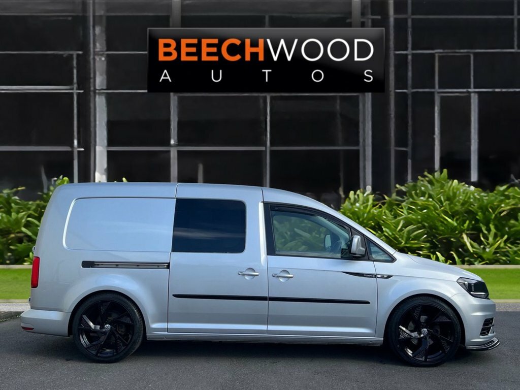 Volkswagen Caddy Maxi 2015 1.6 Tdi C20 Cr Trendline Panel Van 6Dr OY65CSZ Silver #4