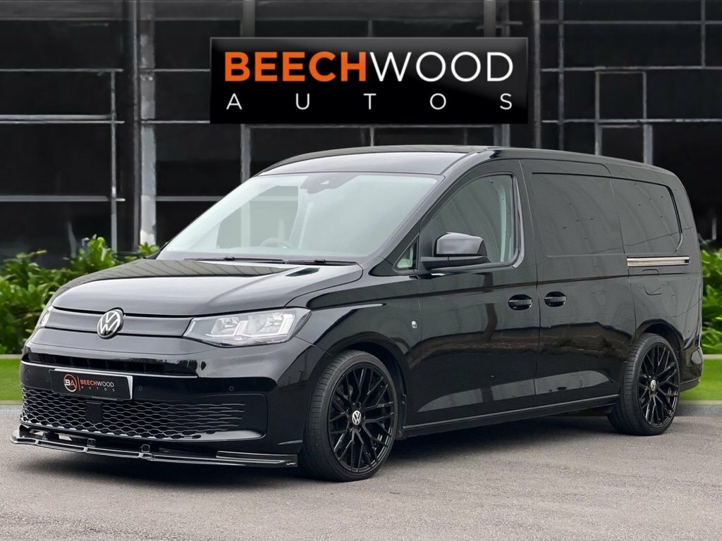 Volkswagen Caddy Maxi 2022 2.0 Tdi C20 Commerce Panel Van 6Dr Man ND22MXL Black #2
