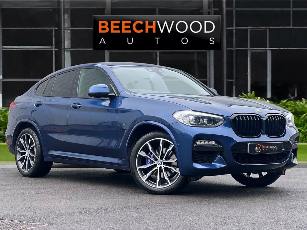 BMW X4 2019 2.0 20D M Sport Suv Xdrive Eu Blue