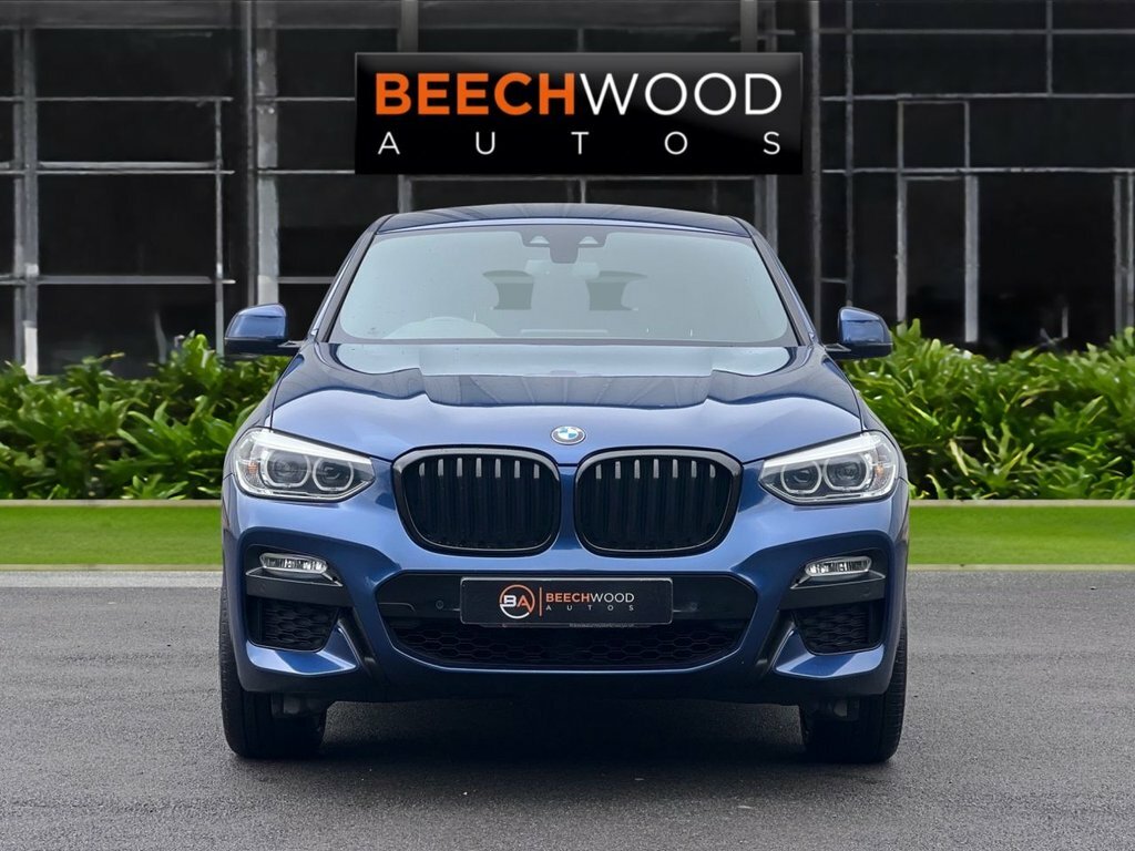 BMW X4 2019 2.0 20D M Sport Suv Xdrive Eu LL04OJJ Blue #3