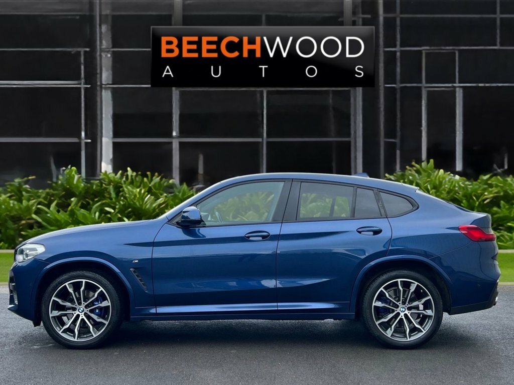 BMW X4 2019 2.0 20D M Sport Suv Xdrive Eu LL04OJJ Blue #6
