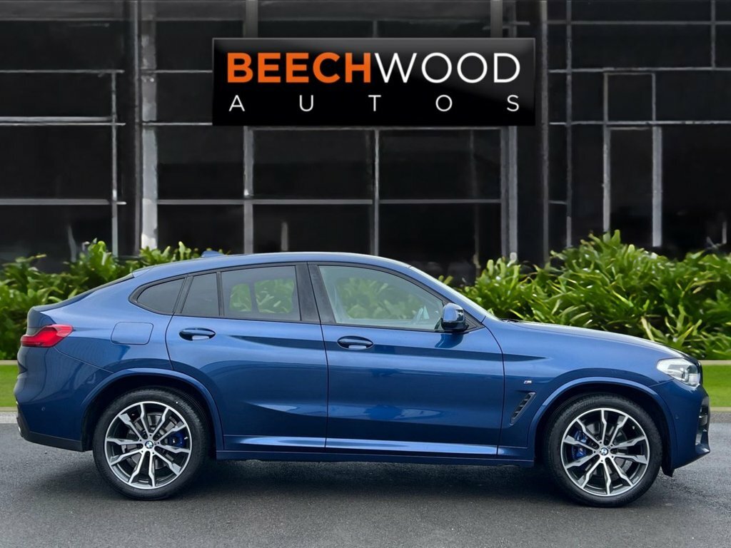 BMW X4 2019 2.0 20D M Sport Suv Xdrive Eu LL04OJJ Blue #5