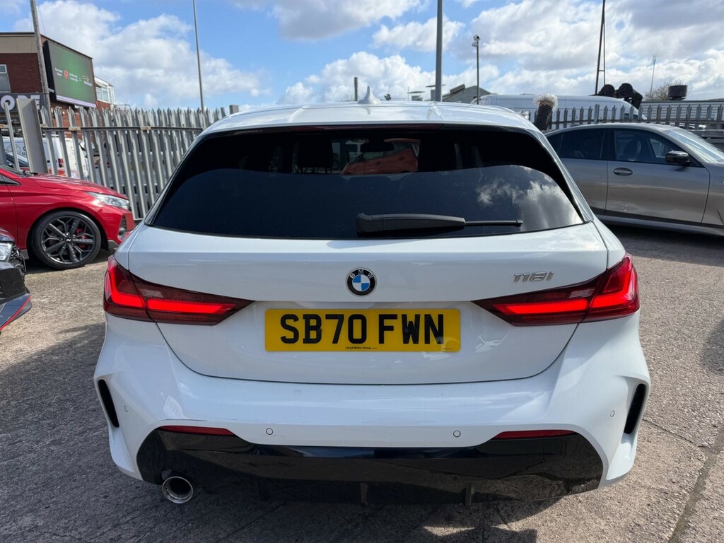 BMW 1 Series 1.5 118I M Sport Dct Euro 6 Ss SB70FWN White #4