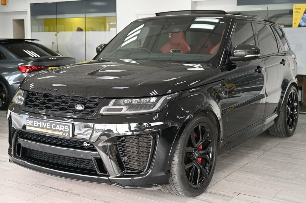 Land Rover Range Rover Sport 5L Svr Black #4