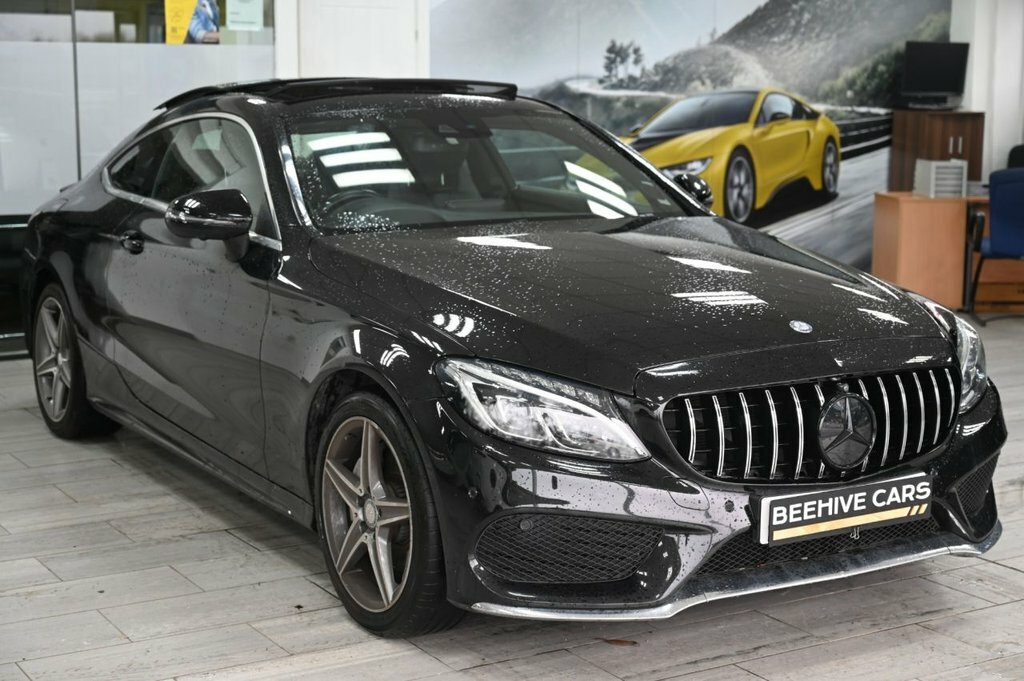 Mercedes-Benz C Class 2L Amg Line LJ17HWT Black #2