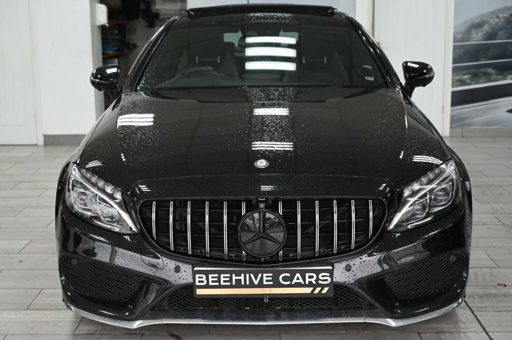 Mercedes-Benz C Class 2L Amg Line LJ17HWT Black #6