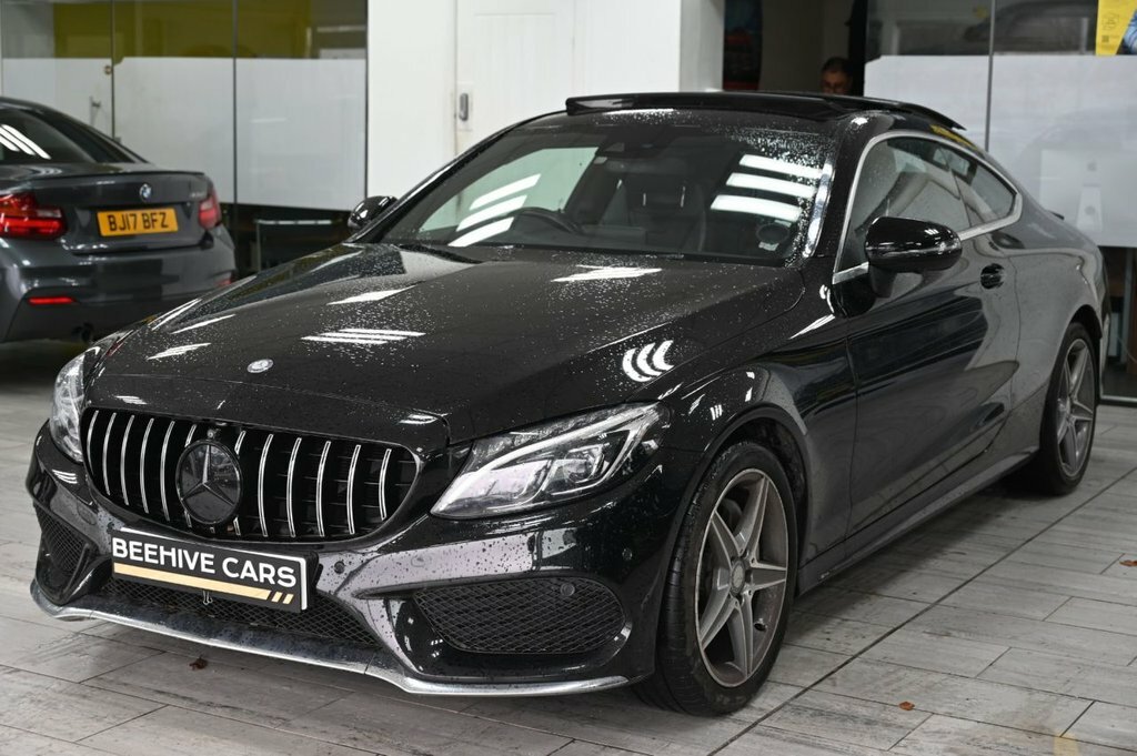 Mercedes-Benz C Class 2L Amg Line LJ17HWT Black #5