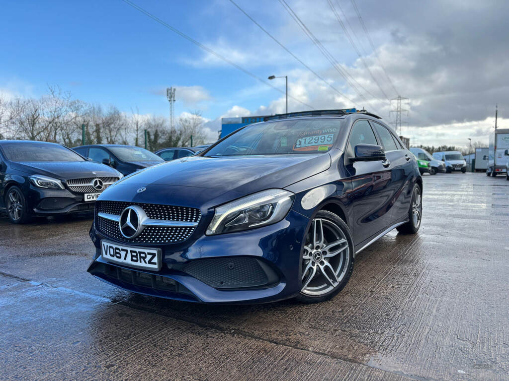 Mercedes-Benz A Class A200d Amg Line Premium Plus Blue