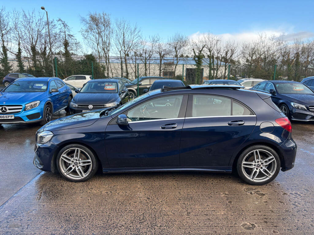 Mercedes-Benz A Class A200d Amg Line Premium Plus VO67BRZ Blue #3