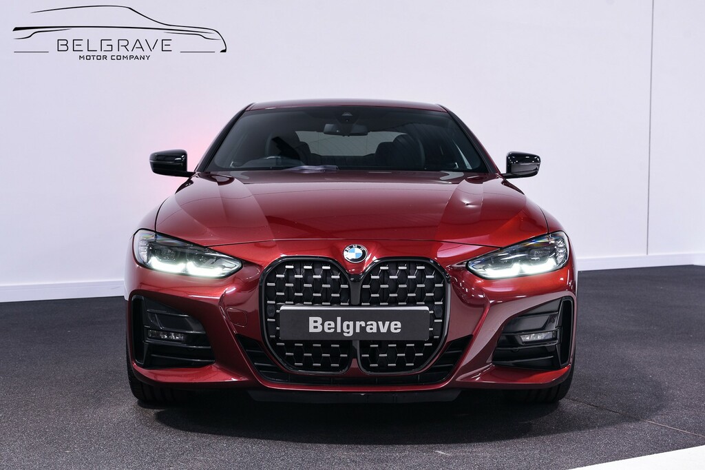 BMW 4 Series Gran Coupe 2.0 Mht M Sport Pro Edition Coupe Hybri YR71XFX Red #4