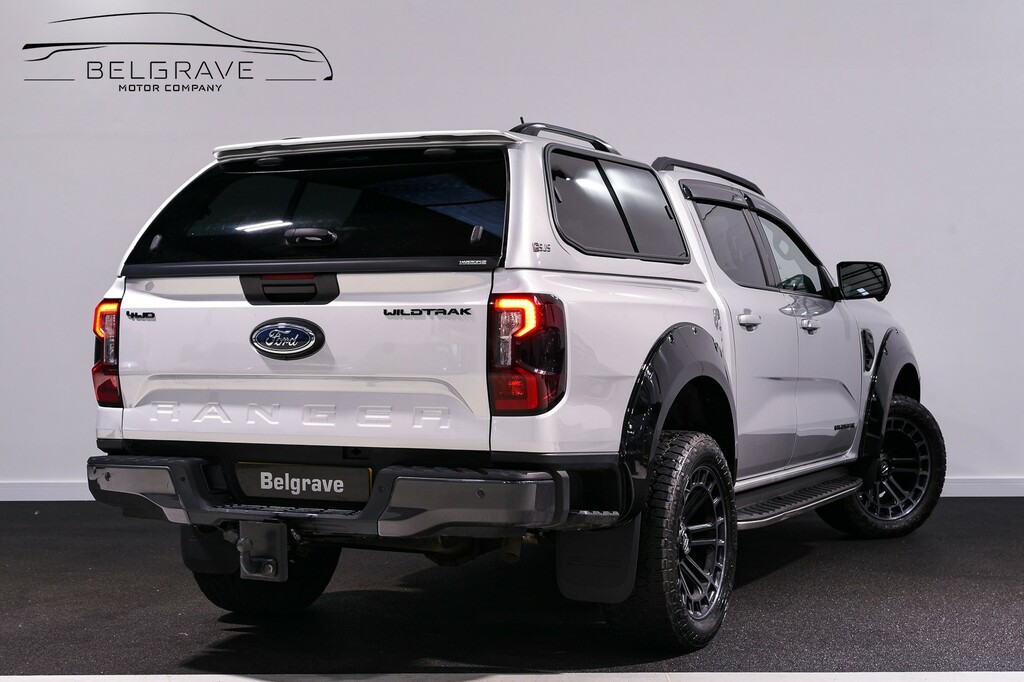 Ford Ranger 2.0 Td Ecoblue Wildtrak Pickup Double Cab Dies MA24NRF Silver #3