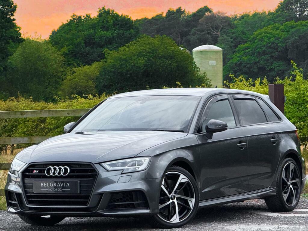 Audi S3 2.0 Tfsi Black Edition Sportback S Tronic Quattro Grey