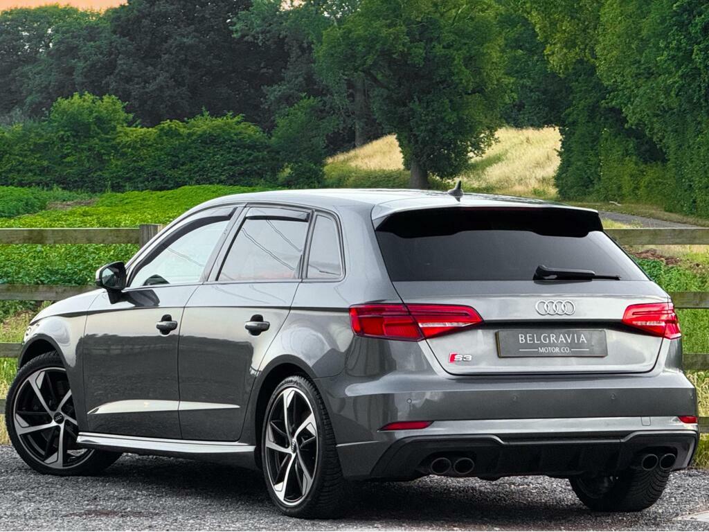 Audi S3 2.0 Tfsi Black Edition Sportback S Tronic Quattro  Grey #3