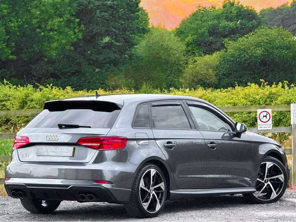 Audi S3 2.0 Tfsi Black Edition Sportback S Tronic Quattro  Grey #5