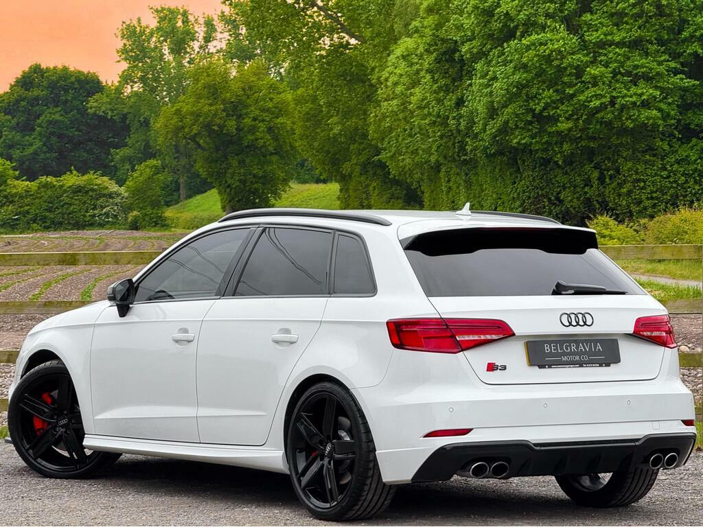 Audi S3 2.0 Tfsi Black Edition Sportback S Tronic Quattro  White #3