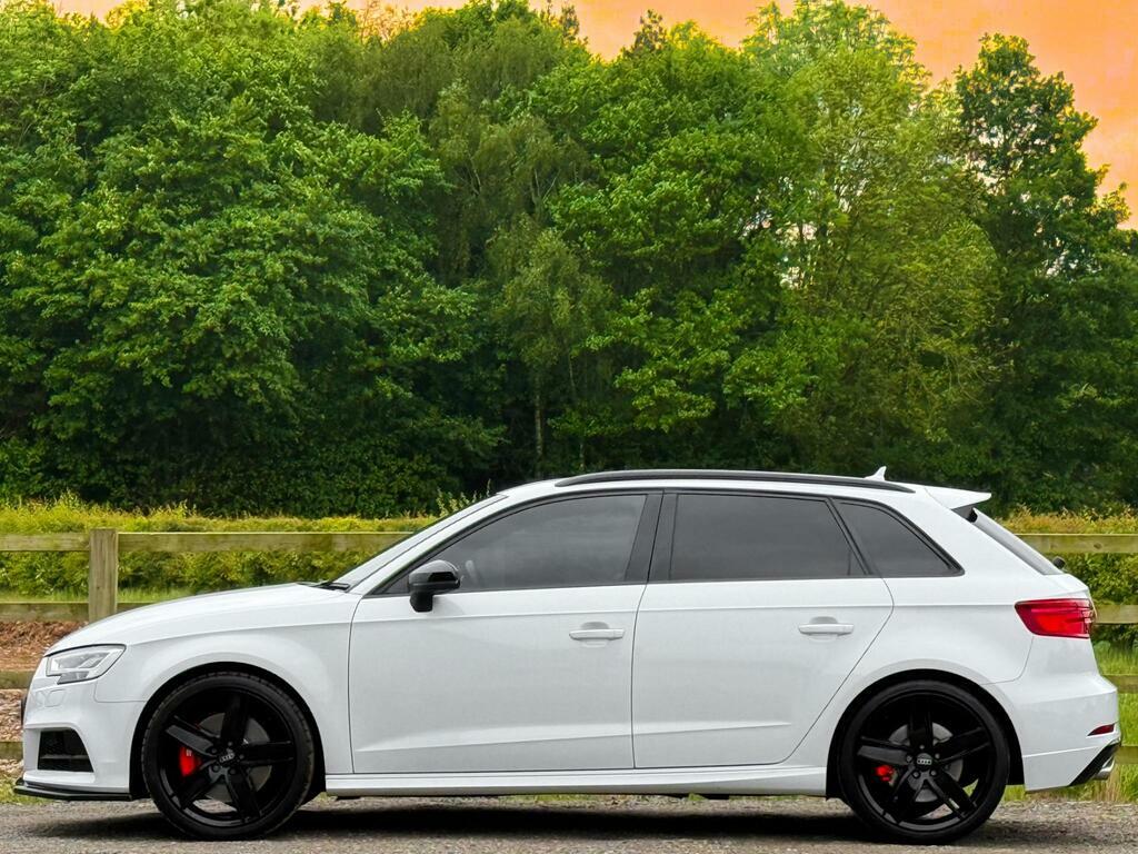 Audi S3 2.0 Tfsi Black Edition Sportback S Tronic Quattro  White #2