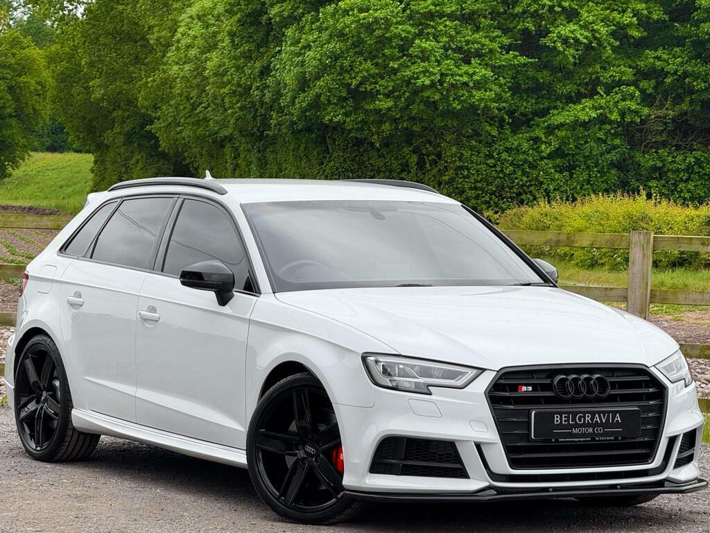 Audi S3 2.0 Tfsi Black Edition Sportback S Tronic Quattro  White #6