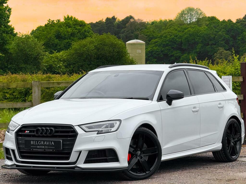 Audi S3 2.0 Tfsi Black Edition Sportback S Tronic Quattro White