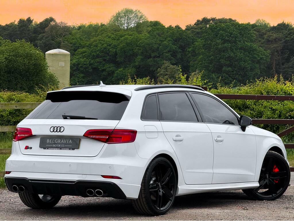 Audi S3 2.0 Tfsi Black Edition Sportback S Tronic Quattro  White #5