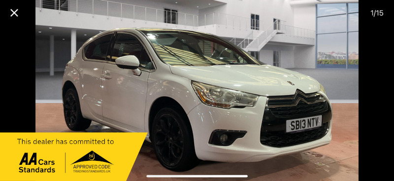 Citroen DS4 1.6Hdi Dstyle White