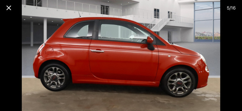 Fiat 500 1.2 S SH63OTW Red #5