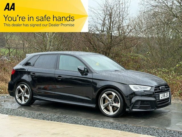 Audi S3 2.0 Tfsi Black Edition Sportback S Tron Black