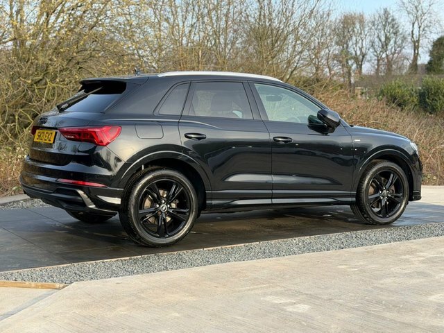 Audi Q3 2.0 Tdi 40 S Line Suv S Tronic Quattro SK21EKZ Black #6