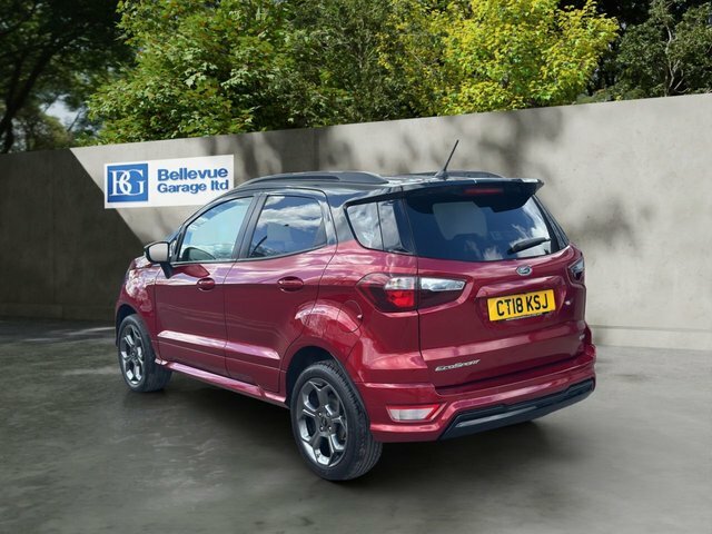 Ford Ecosport 1.0T Ecoboost St-line Suv Euro 6 CT18KSJ Red #5