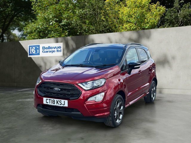 Ford Ecosport 1.0T Ecoboost St-line Suv Euro 6 CT18KSJ Red #4
