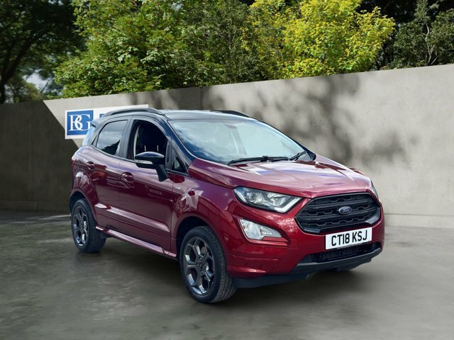 Ford Ecosport 1.0T Ecoboost St-line Suv Euro 6 Red