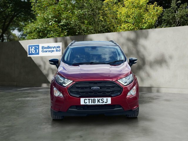Ford Ecosport 1.0T Ecoboost St-line Suv Euro 6 CT18KSJ Red #3
