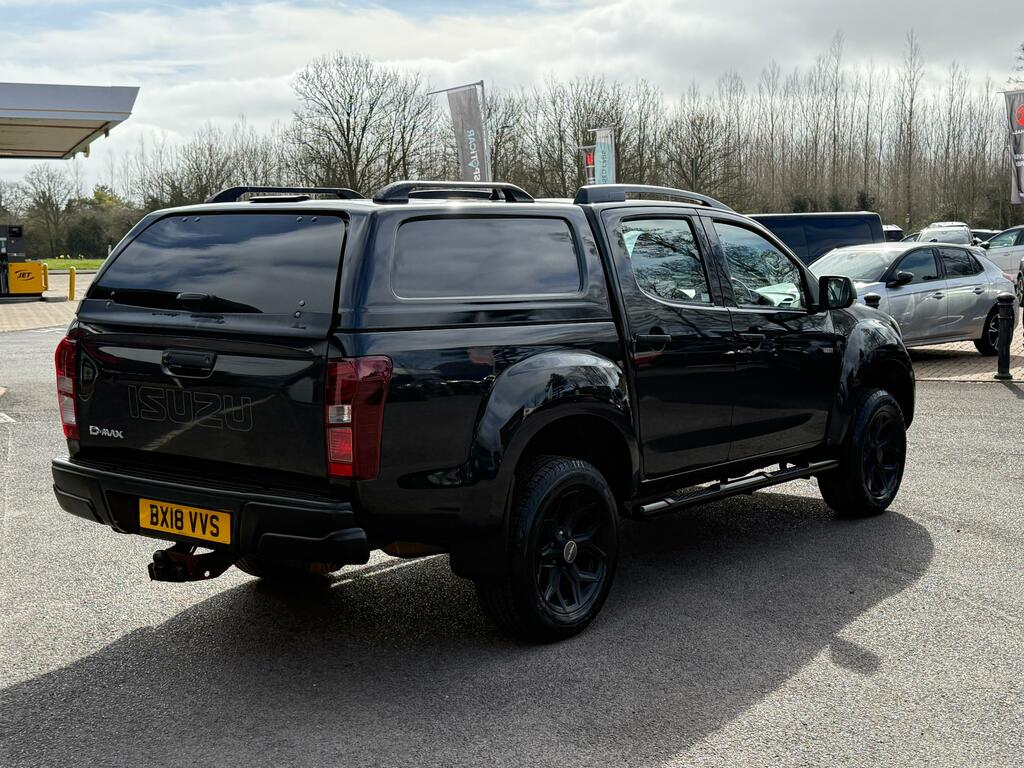 Isuzu D-Max 1.9 Td Utah Pickup Double Cab 4W Black #6