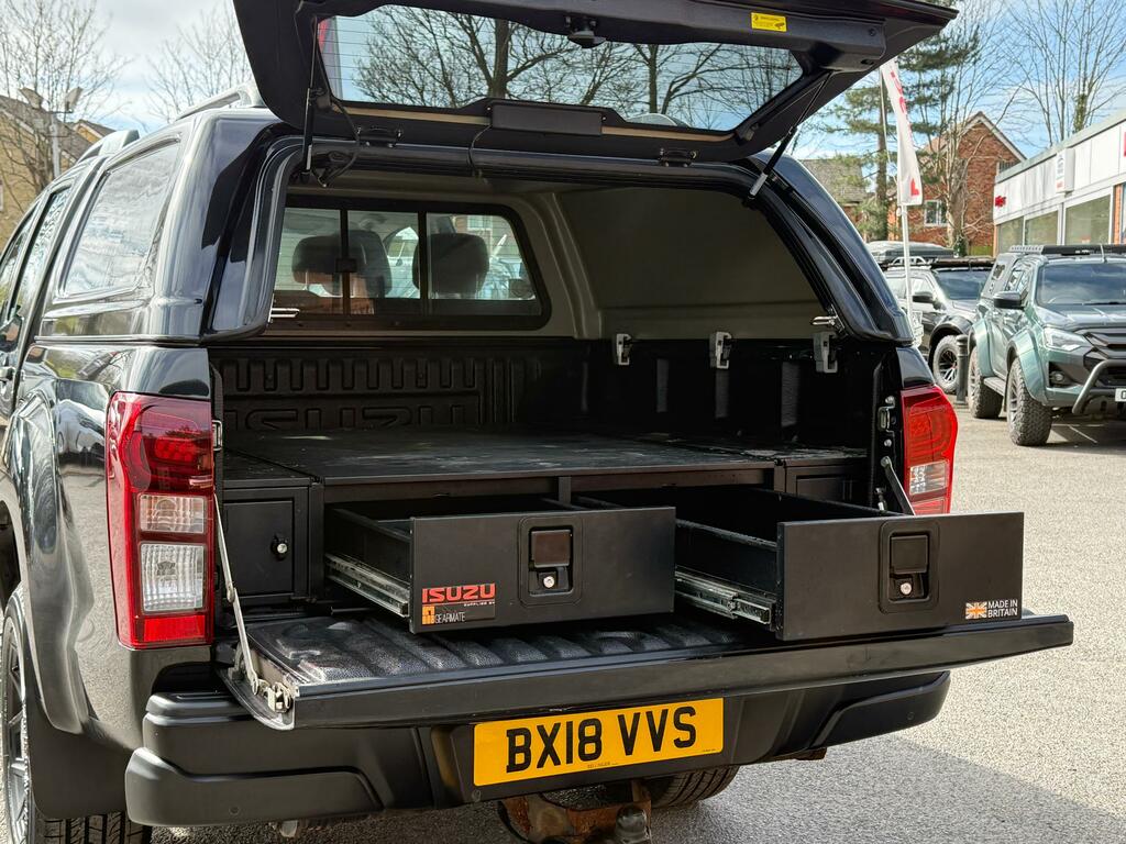 Isuzu D-Max 1.9 Td Utah Pickup Double Cab 4W Black #2