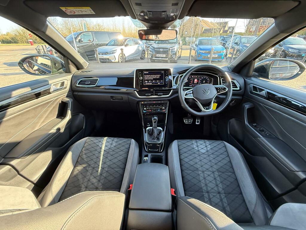 Volkswagen T-Roc 1.5 Tsi R-line Suv Dsg Euro 6 Ss 15 YB72PSX Black #2