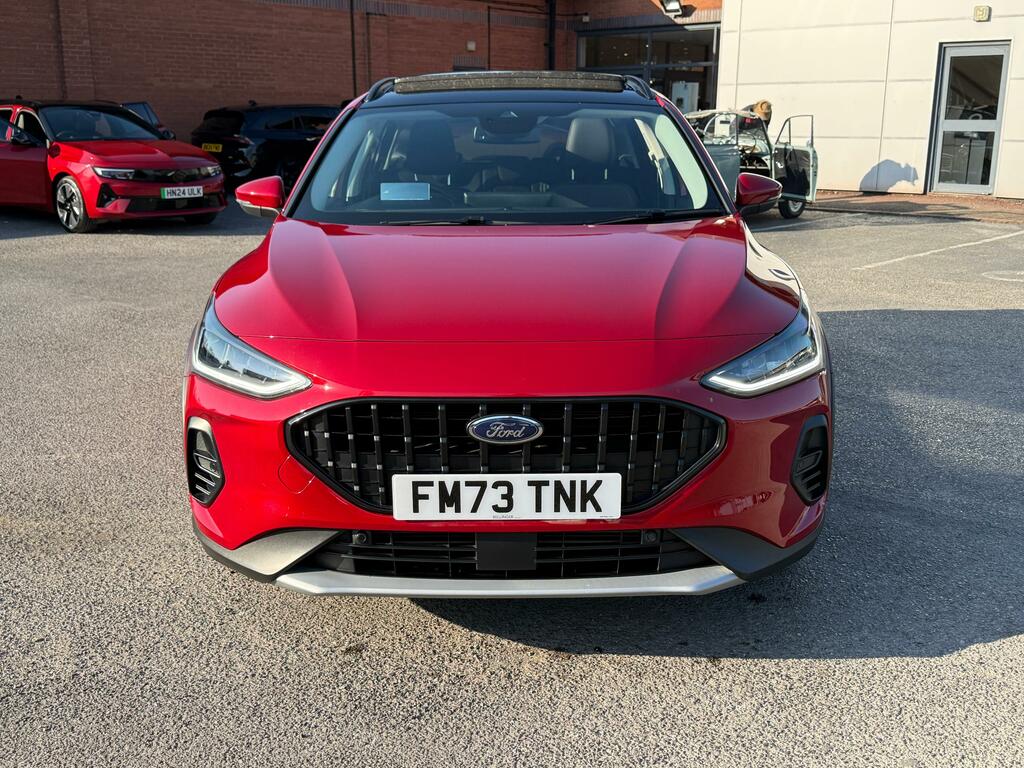 Ford Focus 1.0T Ecoboost Mhev Active X Estate Hybr FM73TNK Red #6