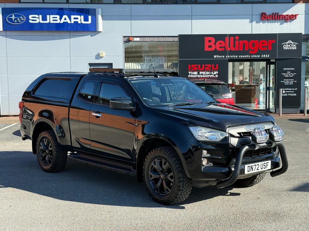 Isuzu D-Max 1.9 Td Dl20 Pickup Extended Cab 4W DN72USF Black #5