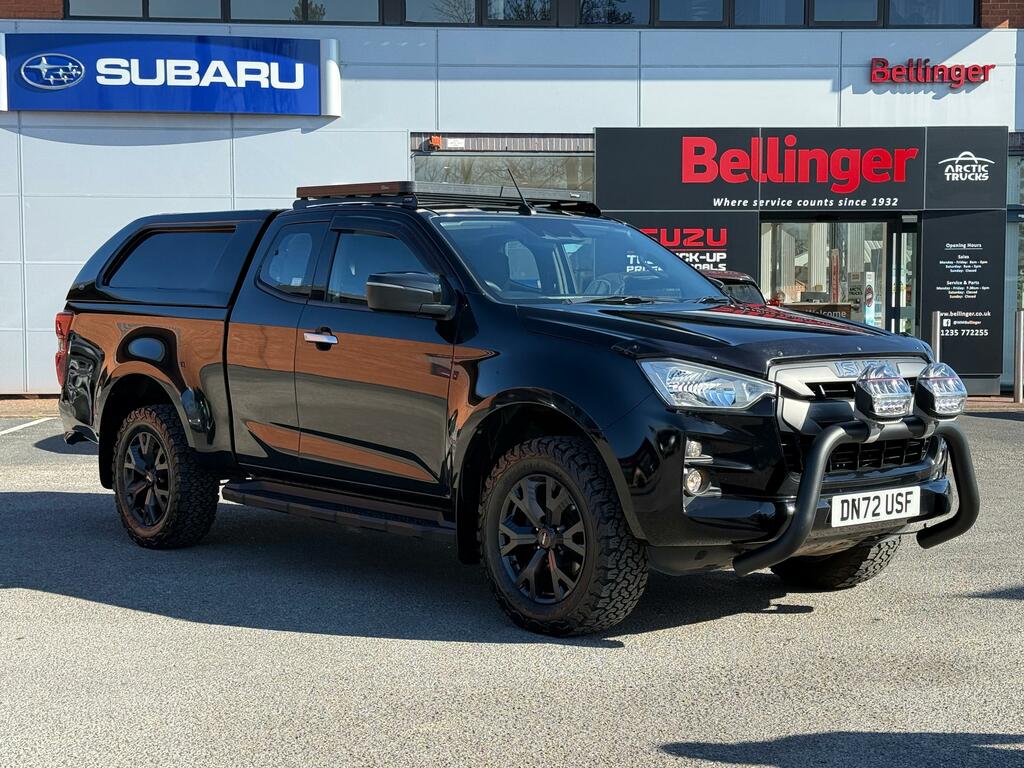 Isuzu D-Max 1.9 Td Dl20 Pickup Extended Cab 4W Black