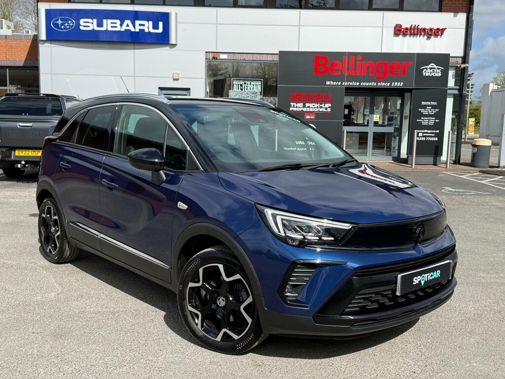 Vauxhall Crossland 1.2 Turbo Ultimate Suv Euro 6 S Blue